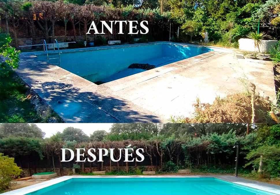 Rehabilitación de piscina en Madrid | Todo el proceso
